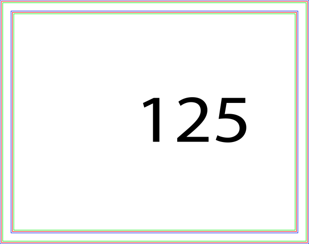 Hundred twenty five