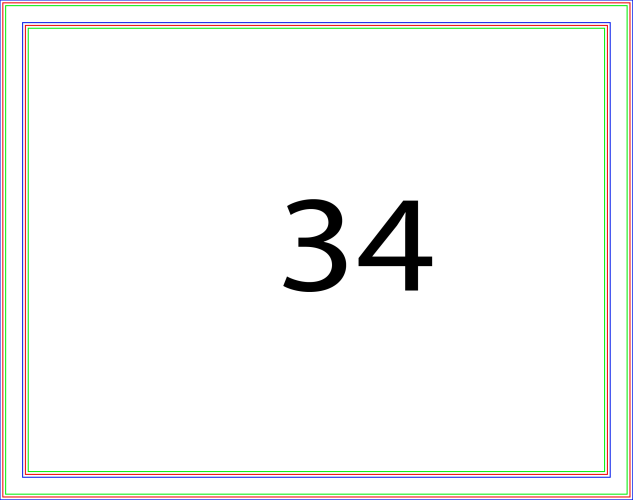 thirty four