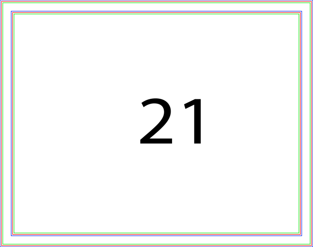 twenty one