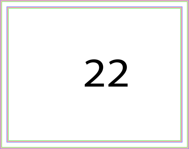 twenty two