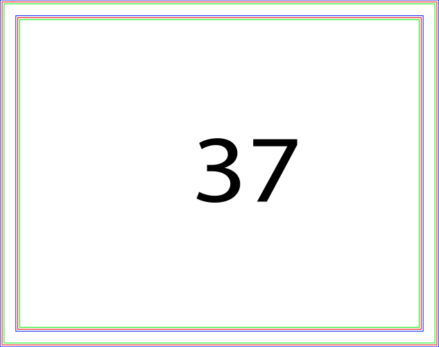 thirty seven